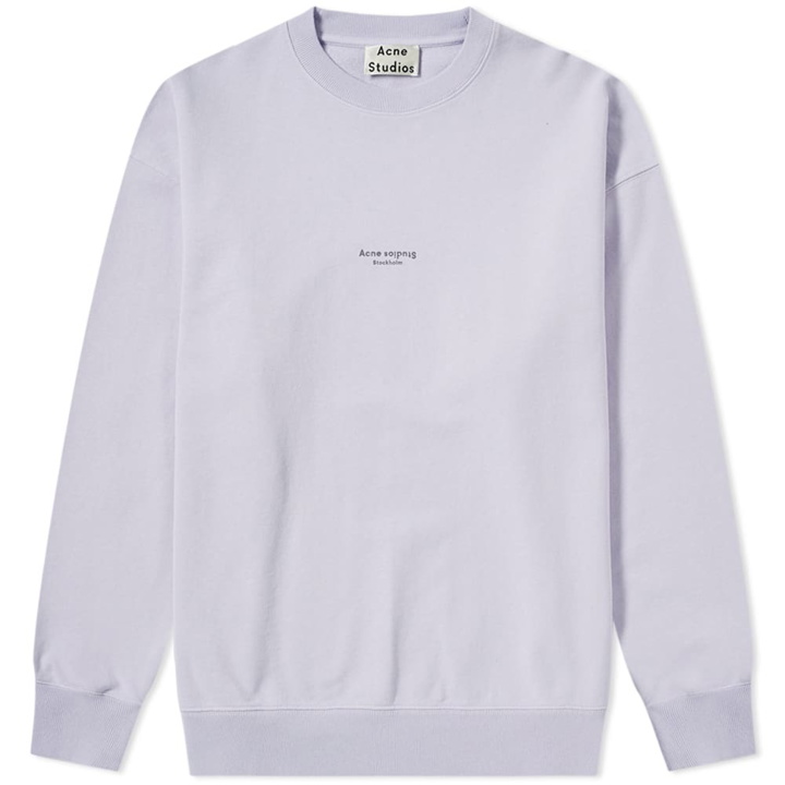 Photo: Acne Studios Garment Dyed Crew Sweat