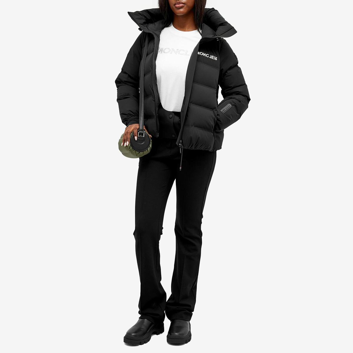 Moncler Grenoble Women's Suisses Heavy Jacket in Black
