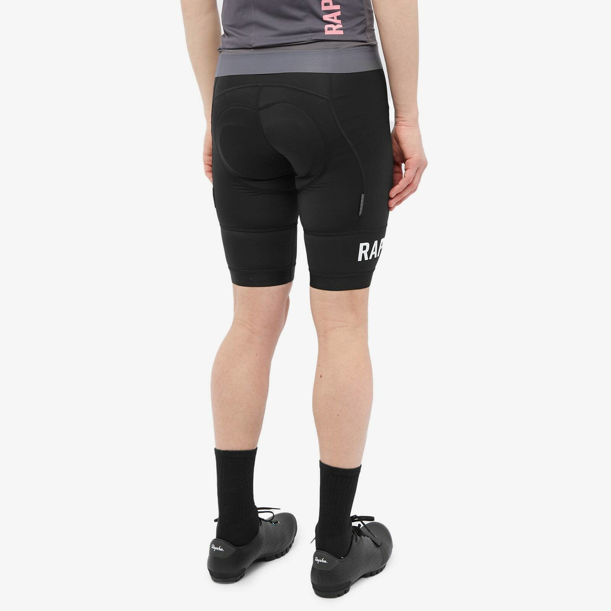 Rapha Men's Pro Team Training Bib Short in Black/White Rapha