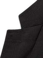 COMME DES GARÇONS HOMME - Slim-Fit Wool-Hopsack Suit Jacket - Black