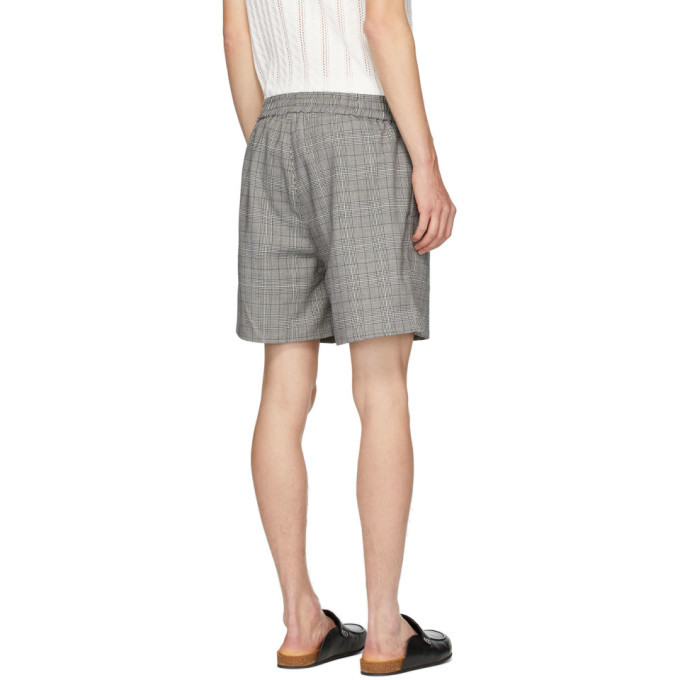 Linder Grey Plaid Bennett Shorts