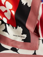 Dries Van Noten - Floral-Print Satin Scarf