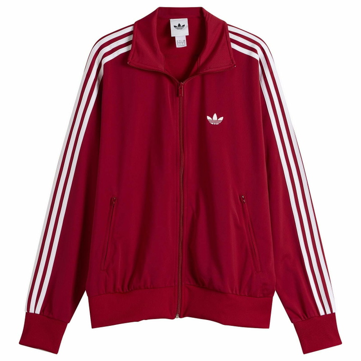 Photo: Adidas Men's Firebird Tracktop in Team Victory Red/White