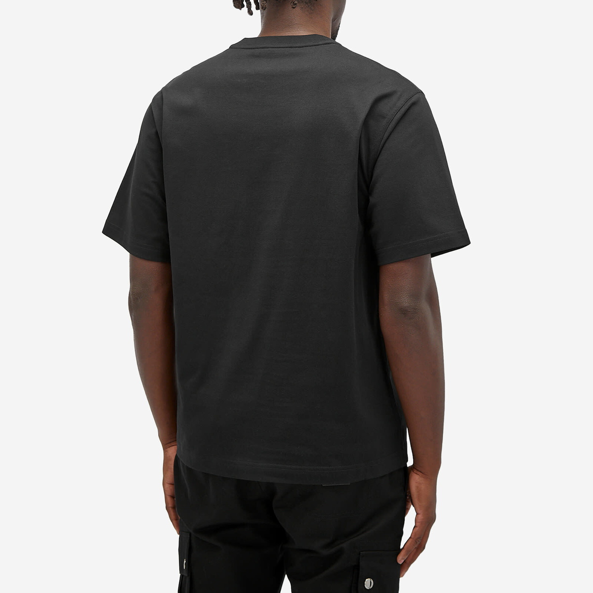 DOLCE&GABBANA ブラック Tシャツ ポケット付き Cotton T-shirt with DG embroidery in Black for Men | Dolce&Gabbana® US