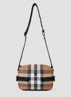 Burberry - Check Shoulder Bag in Brown