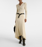 Isabel Marant Nejma gathered midi dress