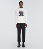 Moncler Appliqué cotton sweatshirt