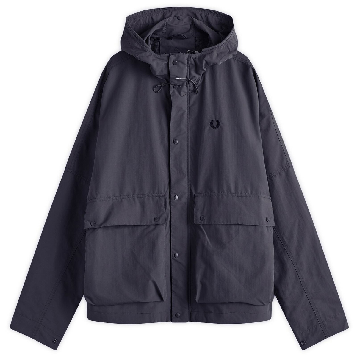 Fred Perry Men s Ripstop Snorkel Parka Jacket in Navy