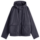 Fred Perry Men's Ripstop Snorkel Parka Jacket in Navy