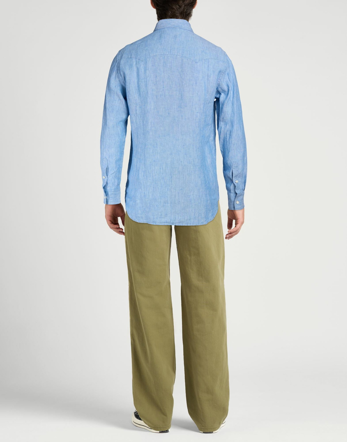 Mc2 Saint Barth Mens Shirt Light in Blue