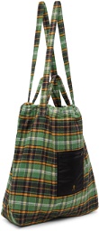 R13 Green Oversized Tote Bag