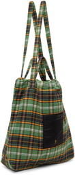 R13 Green Oversized Tote Bag