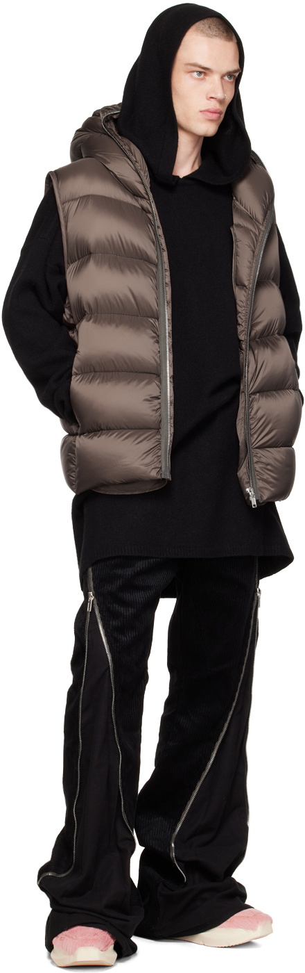 Rick Owens Gray Gimp Vest Rick Owens