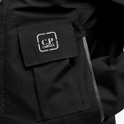 C.P. Company Men's Metropolis Hyst Stand Collar Jacket in Black
