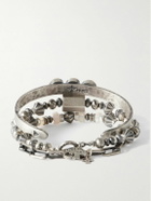 Peyote Bird - Set of Three Sterling Silver Bracelets