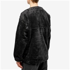 Manastash Men's Bigfoot Snap Fleece Jacket in Black