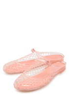 Tory Burch Mellow Jelly Mary Jane Mules Pink
