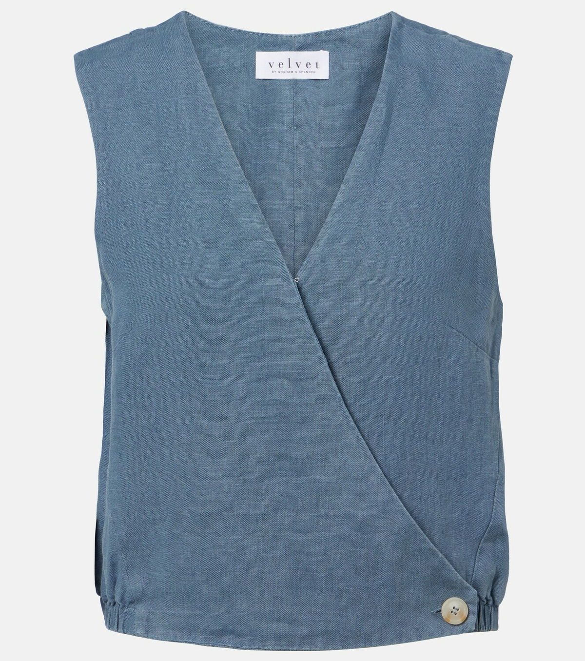 Velvet Ollie linen top