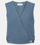 Velvet Ollie linen top