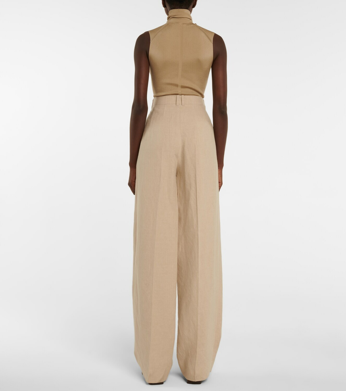 THE ROW Essentials Igor crepe straight-leg pants