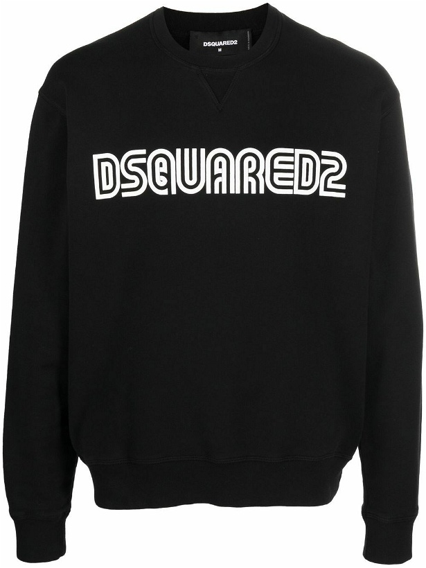 Photo: DSQUARED2 - Logo Cotton Sweatshirt