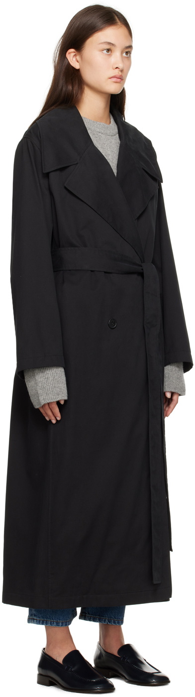 The Row Black Cadel Coat The Row