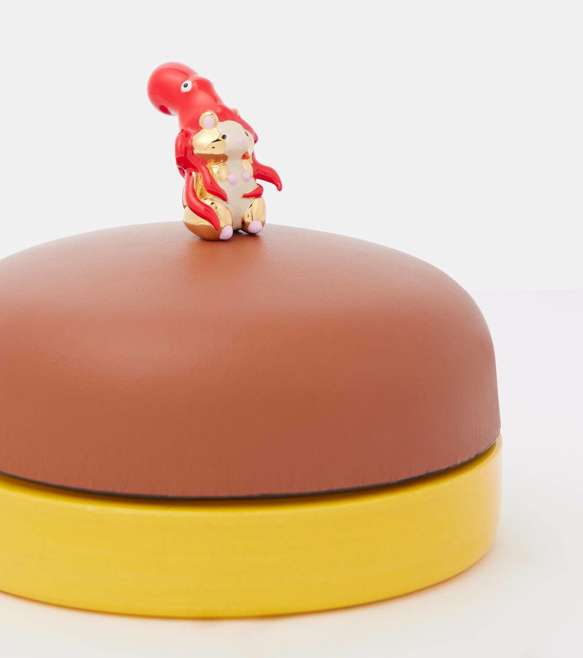 Loewe x Suna Fujita Hamster ceramic and leather box Loewe