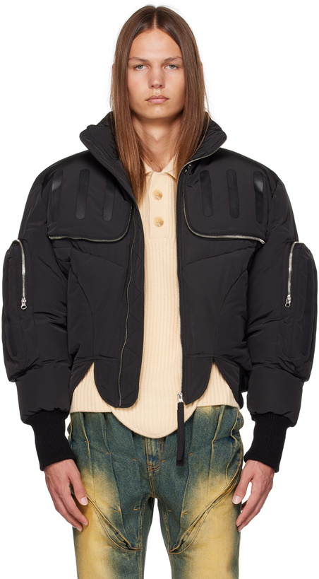 Photo: Juntae Kim Black Double Flight Down Jacket