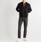 RAG & BONE - Venture Mélange Cashmere Zip-Up Hoodie - Gray