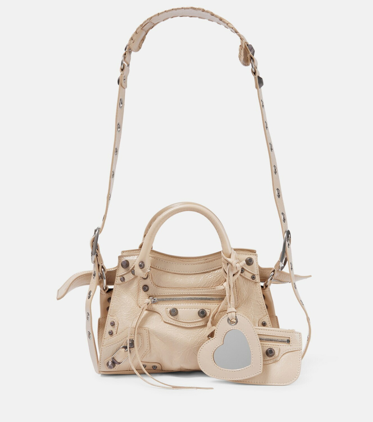 Balenciaga - Neo Cagole Mini leather tote bag Balenciaga