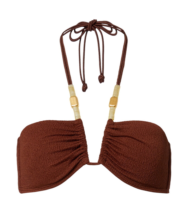 Photo: ViX Paula Hermanny Harper Carol beaded bikini top