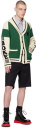 Kenzo Green Boke Boy Cardigan