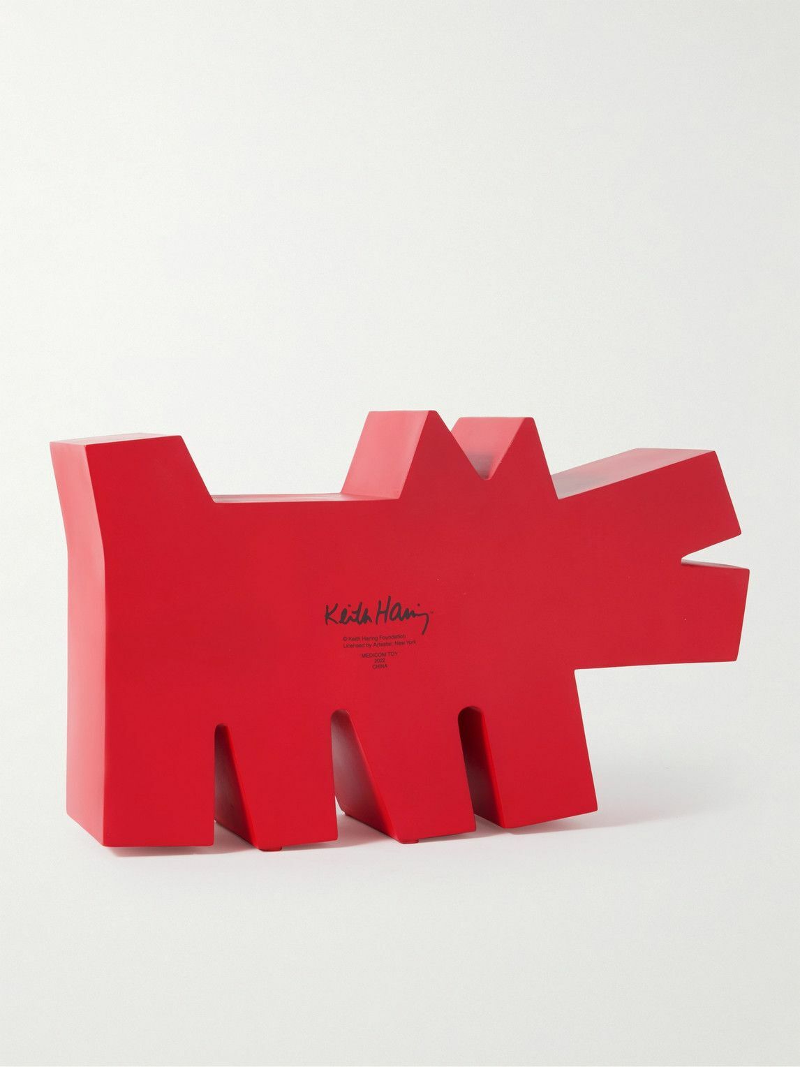メディコムトイ 【Barking Dog STATUE WHITE 】フィギュア Keith Haring Barking Dog (White Version) Statue by Medicom