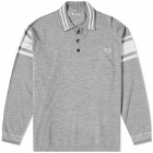 Bode Men's Cycling Polo Shirt in Grey