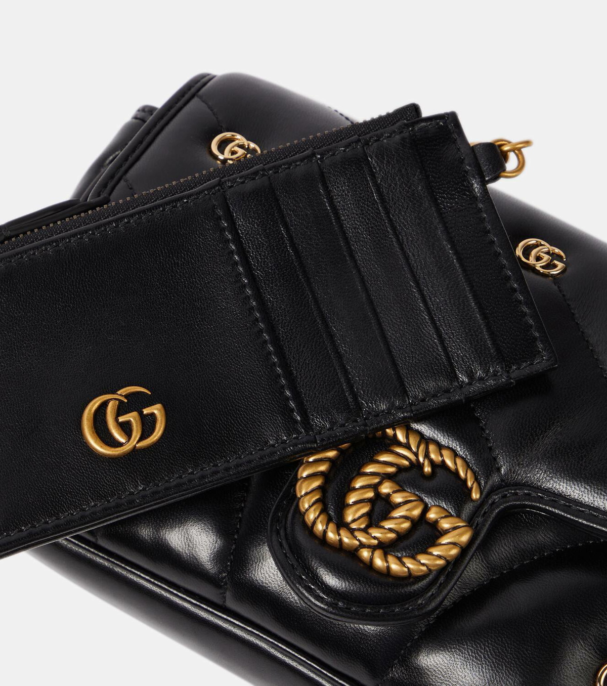 Gucci GG Marmont Mini leather shoulder bag Gucci Gucci GG Marmont Mini leather shoulder bag Gucci