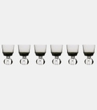 Serax Eternal Snow Small set of 6 glasses by Bela Silva