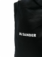 JIL SANDER - Logo Linen And Cotton Tote Bag