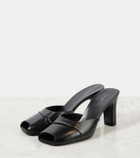 The Row Milla leather mules