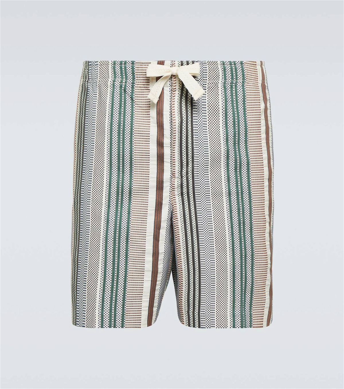 Orlebar Brown Alex striped cotton shorts