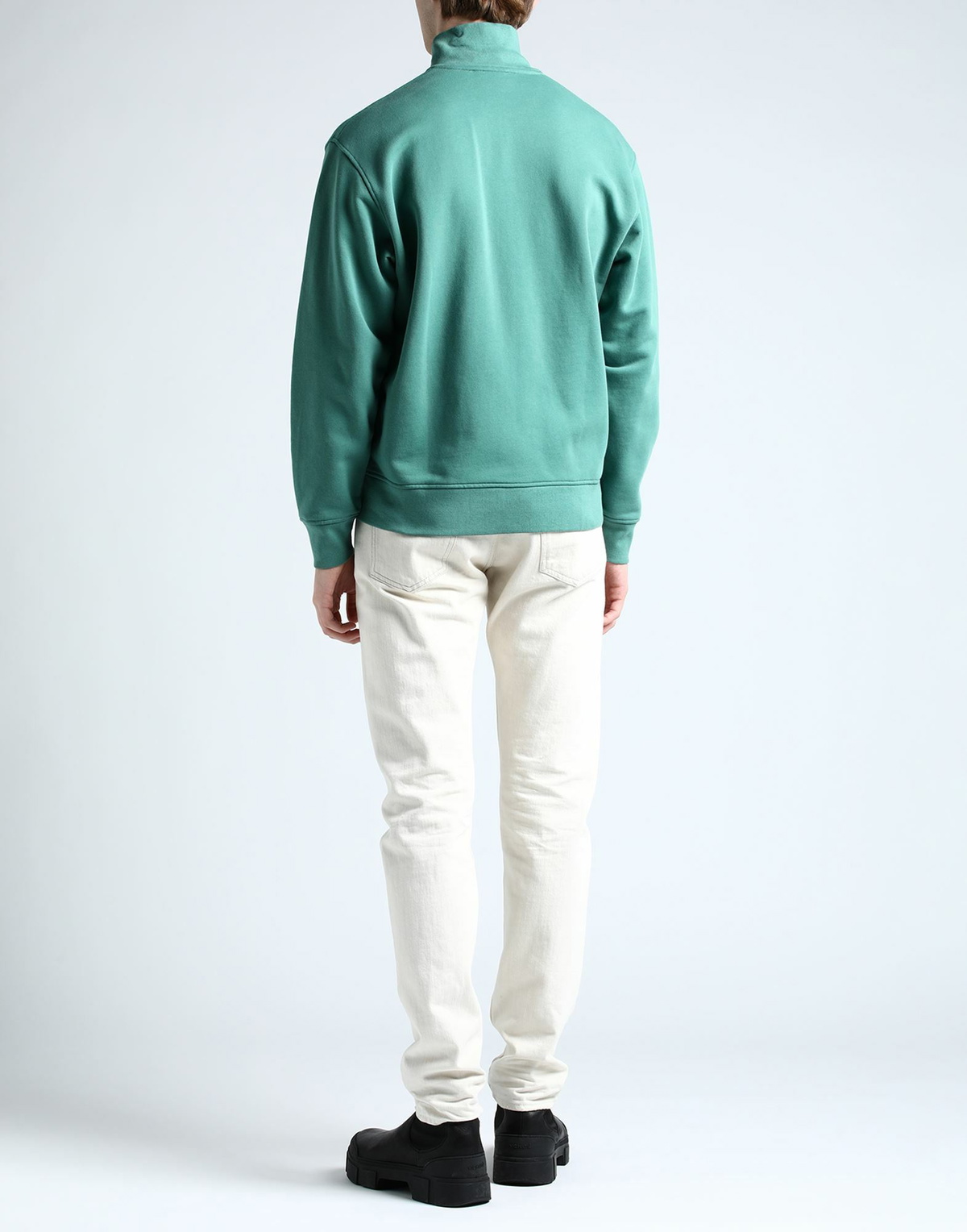 Maison Kitsuné Mens Sweatshirt in Green