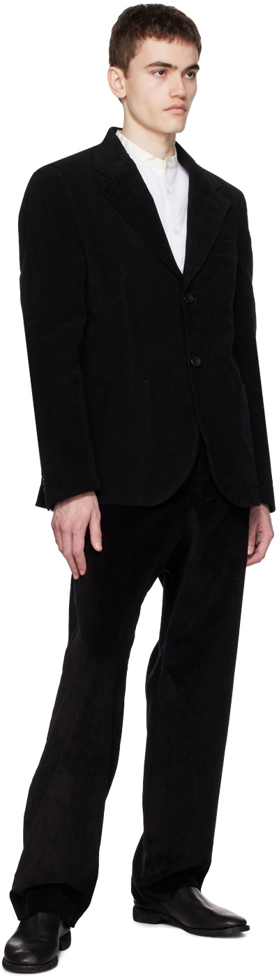 3MAN Black Two-Button Blazer