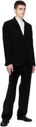 3MAN Black Two-Button Blazer