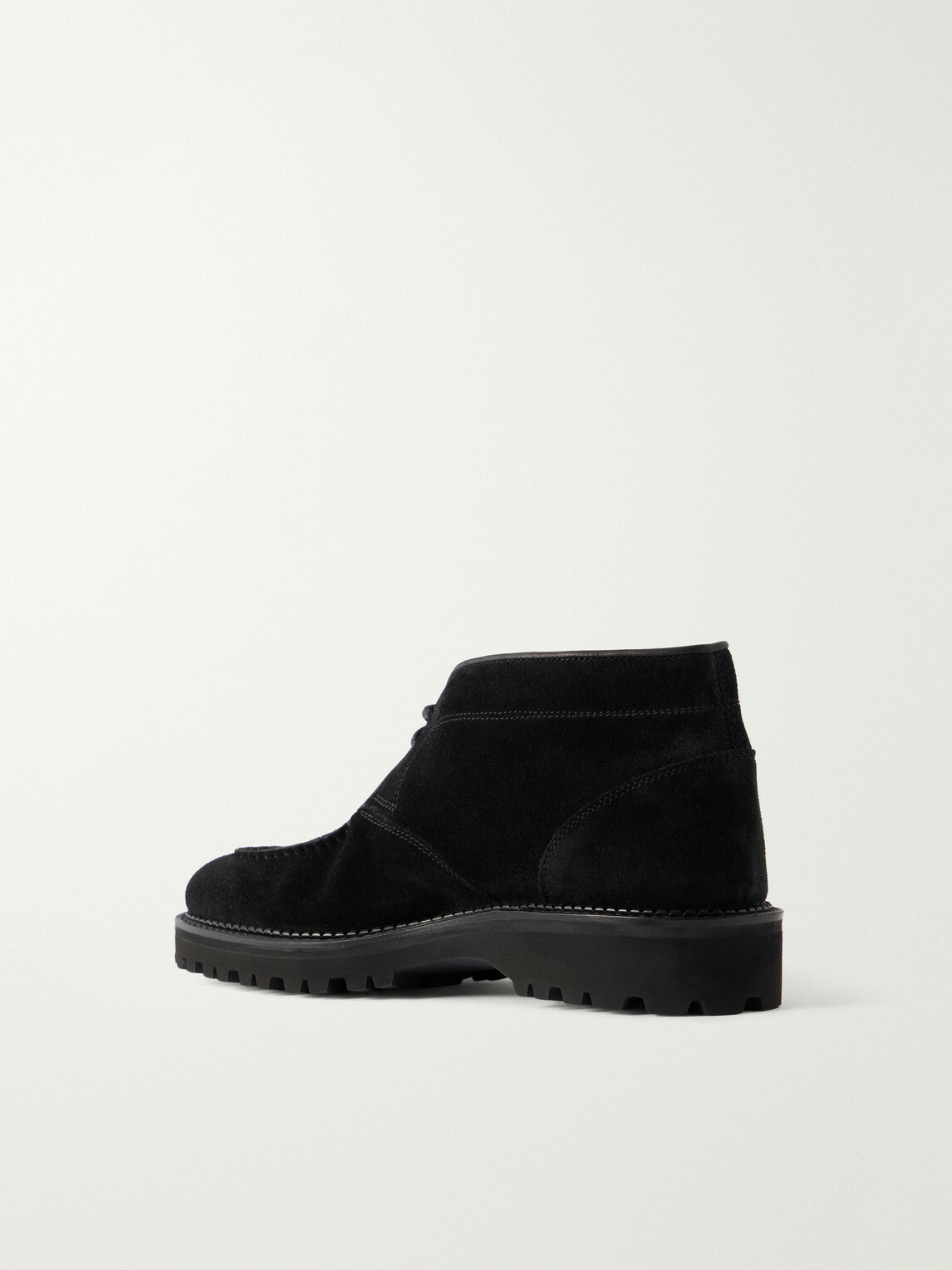 John Lobb - Chukka Suede Boots - Black