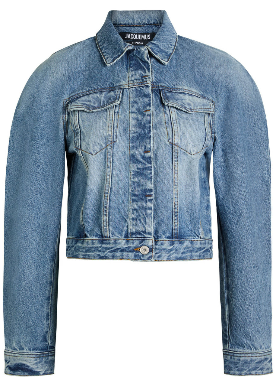 JACQUEMUS Le Blouson Bari Canvas Jacket Jacquemus