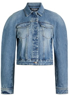 Jacquemus Le Ovalo De-nîmes Panelled Denim Jacket
