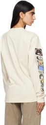 Story mfg. Off-White Grateful Long Sleeve T-Shirt