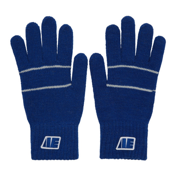 Photo: ADER error Blue Centre Stripe Gloves