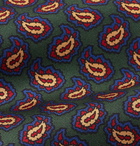 E.MARINELLA - 8.5cm Paisley-Print Silk-Twill Tie - Green