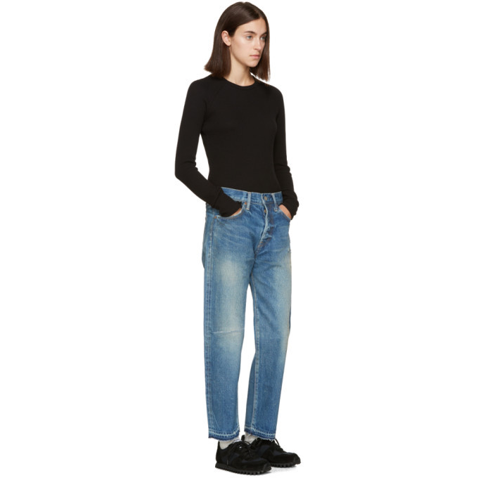 Chimala Blue Distressed Selvedge Jeans