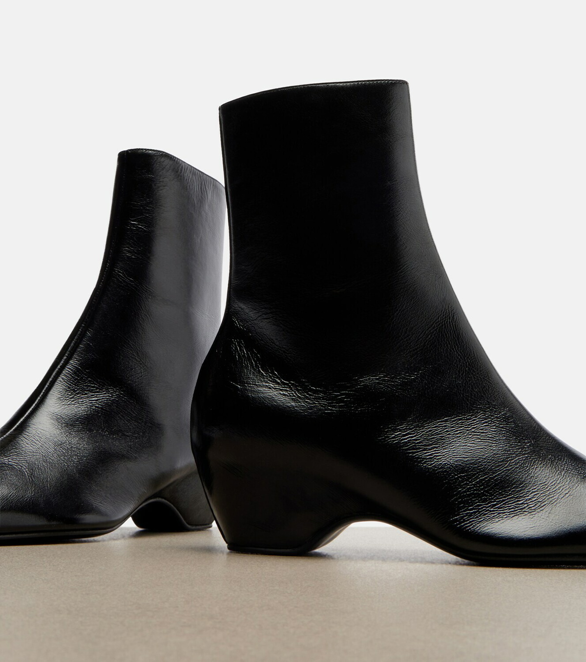 Khaite Leather ankle boots